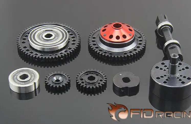 FID all metal two speed 2 transmission one way bearing FOR LOSI DBXL Losi desert buggy | Игрушки и хобби