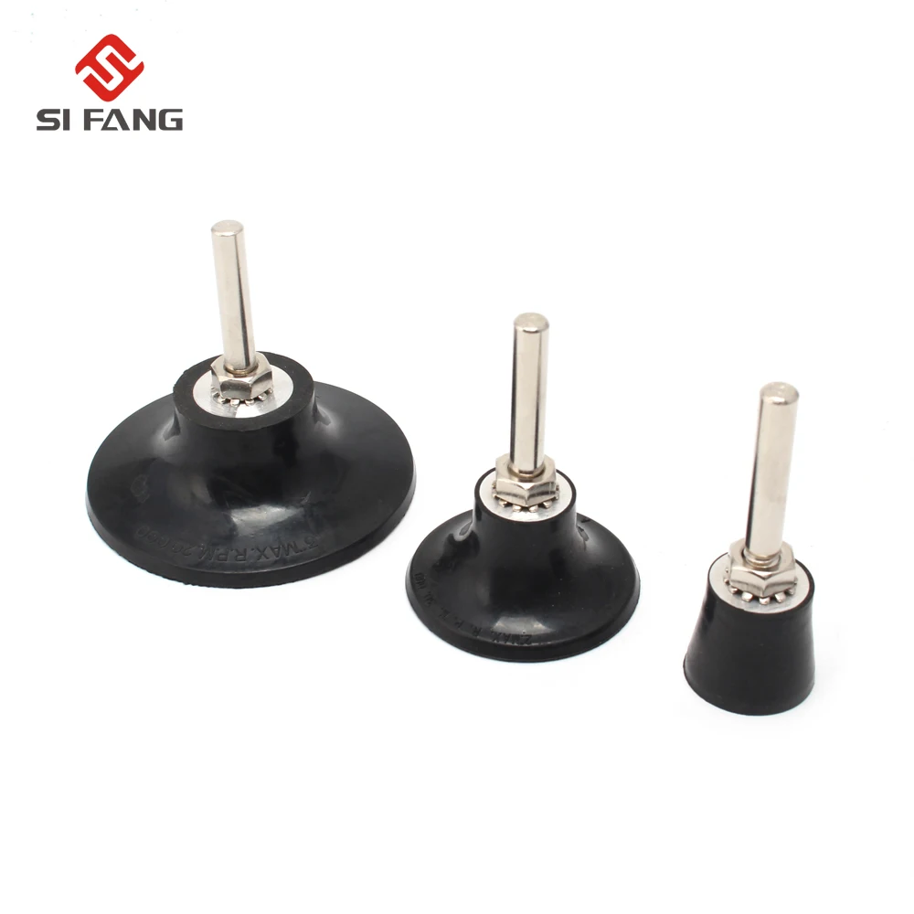 

3Pcs 1''2''3'' Roll Lock Sanding Pad Mandrel Set 1/4'' Shank Roloc Type R