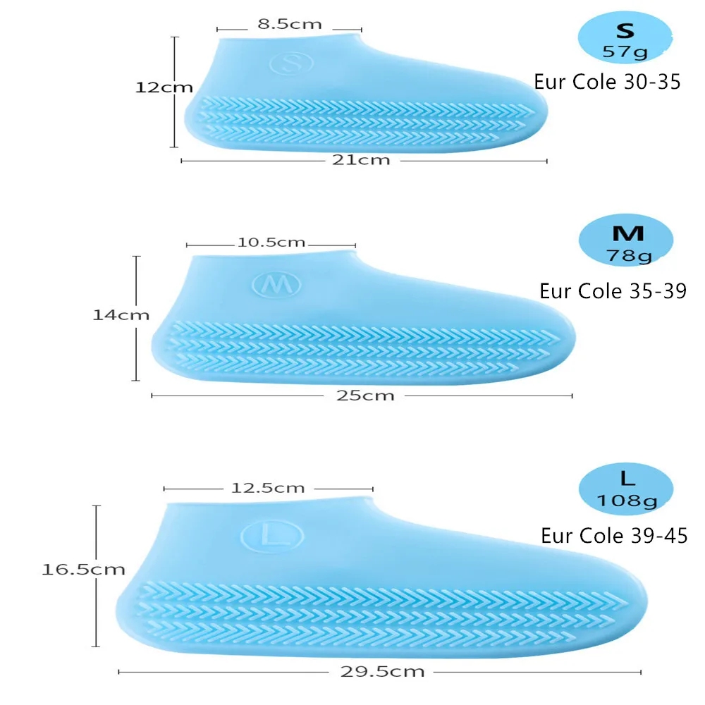 Силиконовый дождевик для обуви; непромокаемые сапоги; нескользящие Водонепроницаемые Дождевики с высоким берцем; ; аксессуары для сыпучих грузов
