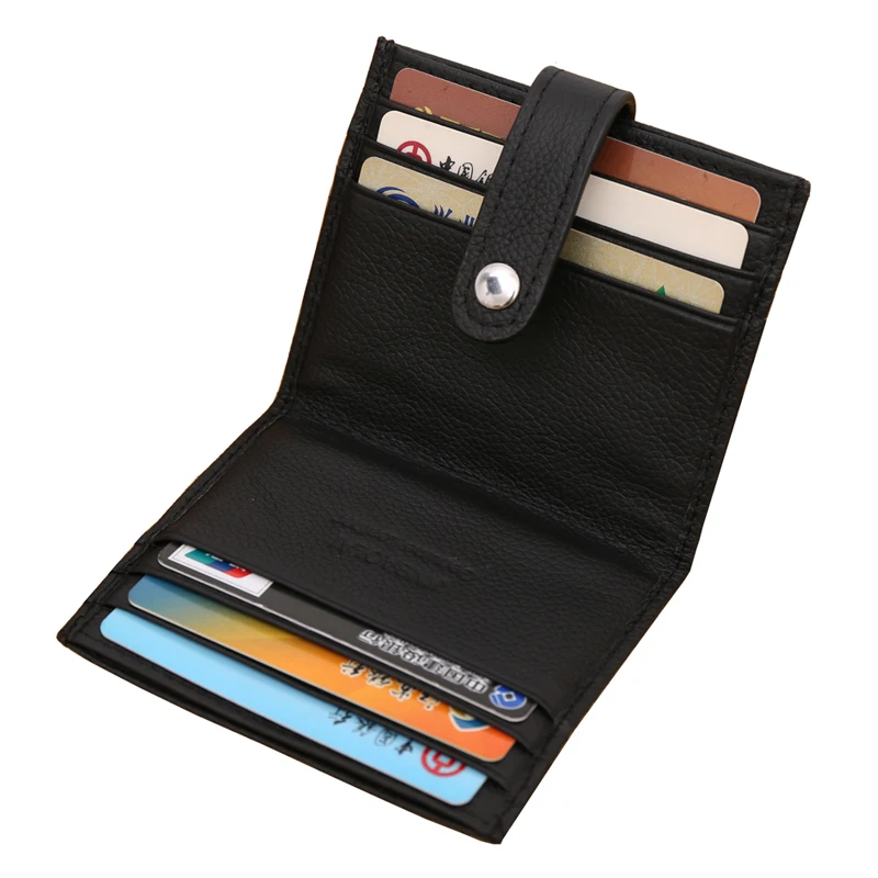 fashion brand men genuine leather business credit card case id holder slim bifold mini travel wallet new zc6215 in card id holders from luggage bags on - Bifold Card Holder fashion brand men genuine leather business credit card case id holder slim bifold mini travel wallet new zc6215 in card id holders from luggage bags on - Bifold Card Holder