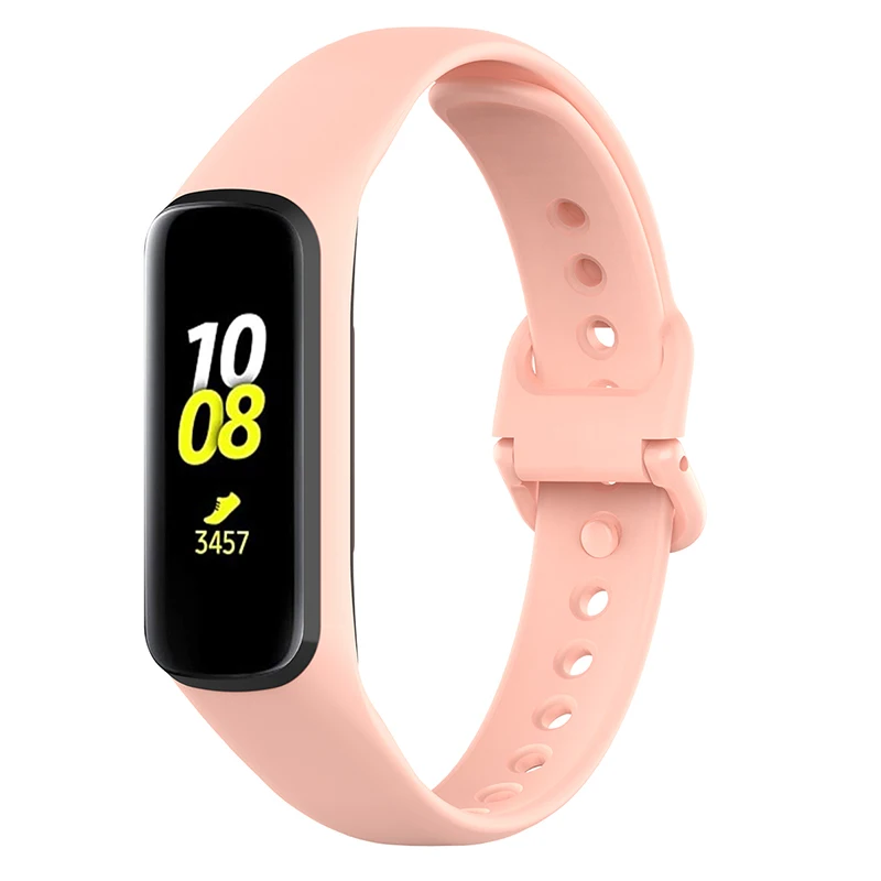 Силиконовый ремешок Laforuta для Galaxy Fit e резиновый спортивный браслет Samsung R375 женский