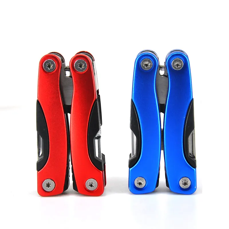 

PRIVEST Mini Pliers Multi Tool LED Flashlight Multifunction Outdoor Survival Utility Knife Folding Plier Wire Cutters Pinces