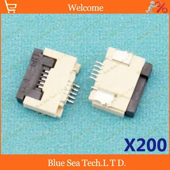 

200pcs FPC/FFC connector cable socket 5 pin 0.5mm connector for LCD screen interface of DVD/GPS/MP3/PDA/Phone ect.ROHS