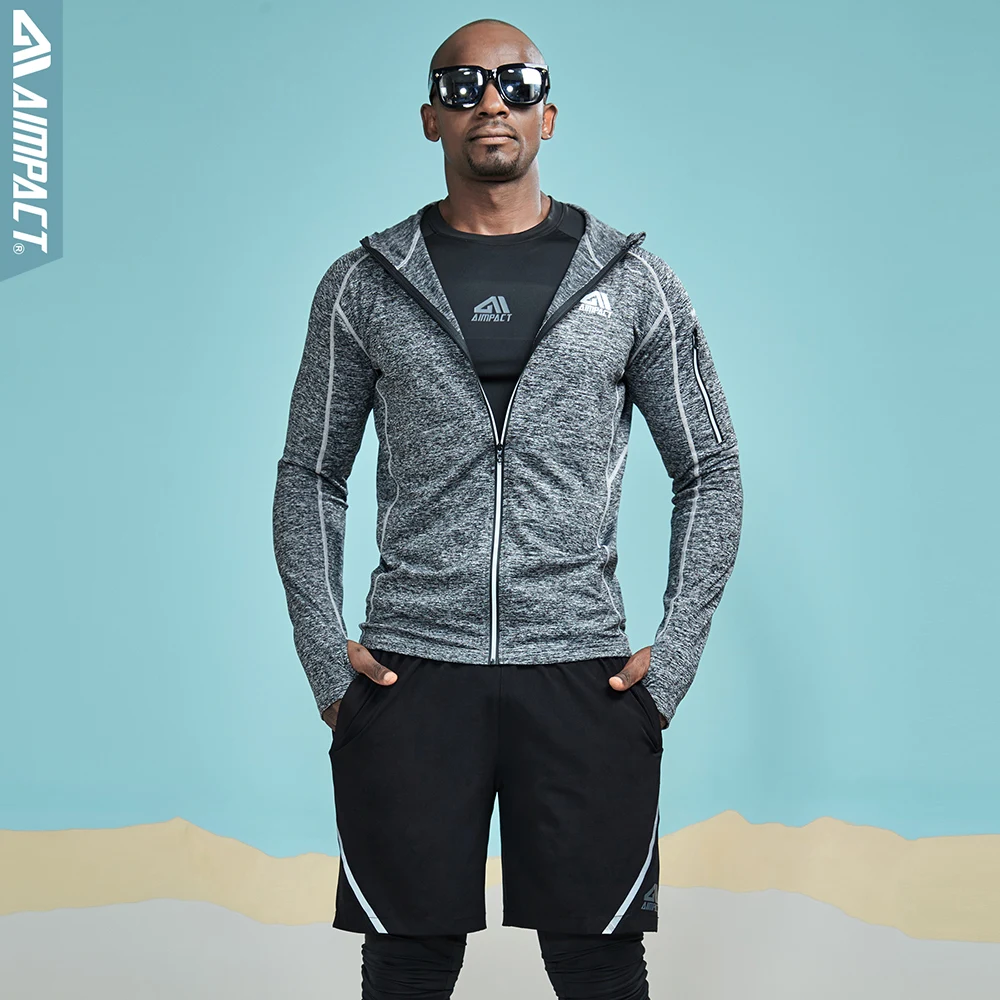 AIMPACT Sporty Compression Jackets Crossfit Fitness Long Sleeve Shirts Training Gymi Running Reflective Sportwears AM4027 (22)