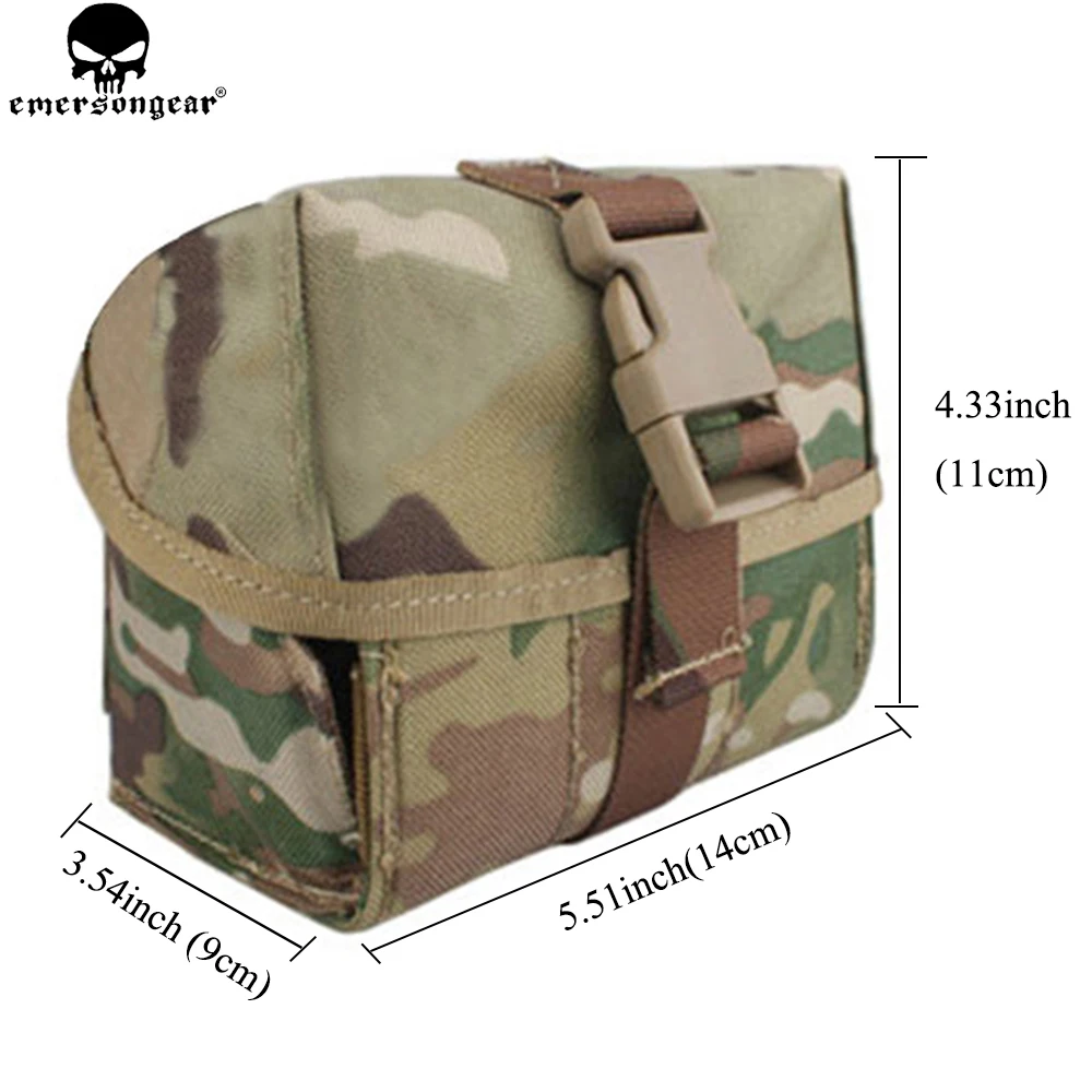 New Airsoft Tactical Molle Single 40mm Shell Pouch Nylon 