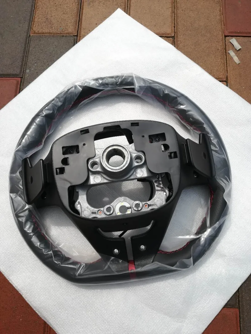 Обновление для hyundai Elantra 1,4 T плоское Спортивное Рулевое колесо с рычагом переключения передач
