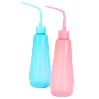 

1PC Gardening Tool with Bend Mouth 480ml Garden Watering Cans Squeeze Bottle Spray Sprinkler