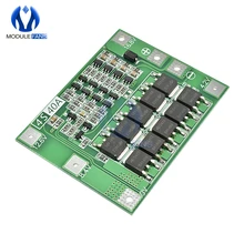 Carte de Protection de batterie au Lithium Li-ion 4s 40A, chargeur 18650 PCB BMS pour moteur de perceuse 14.8V 16.8V, améliorer le Module électronique à monter soi-même