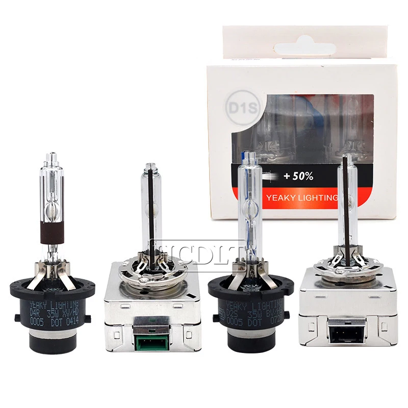 Ксеноновая лампа HCDLT 35 Вт Yeaky D1S 6500K HID D2S D3S D4S 4500K 5500K D2R D4R Сверхбыстрая яркая