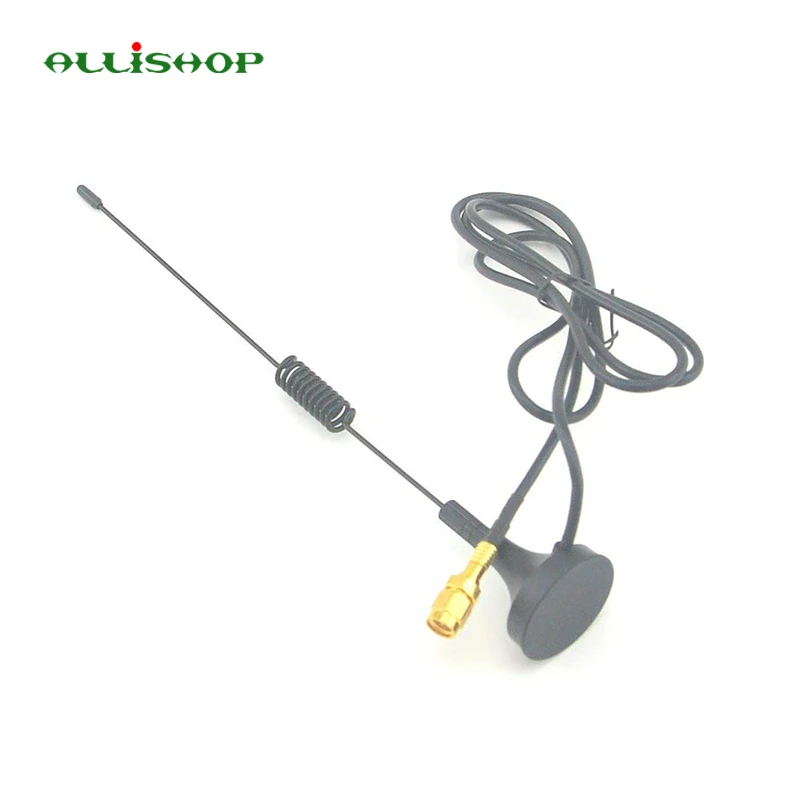 

1090Mhz Antenna MCX Plug Connector 2.5dbi gains ADS-B Aerial with Magnet Base RG174 1M+MCX Female to SMA male Adapter Connector