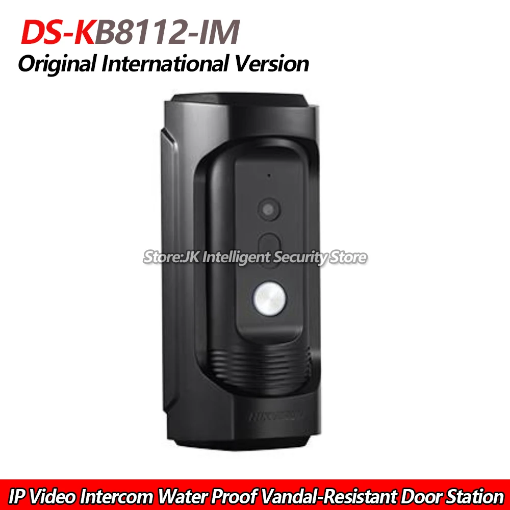 Hikvision ds-kb8112-im английская версия IP Видеодомофоны водонепроницаемые