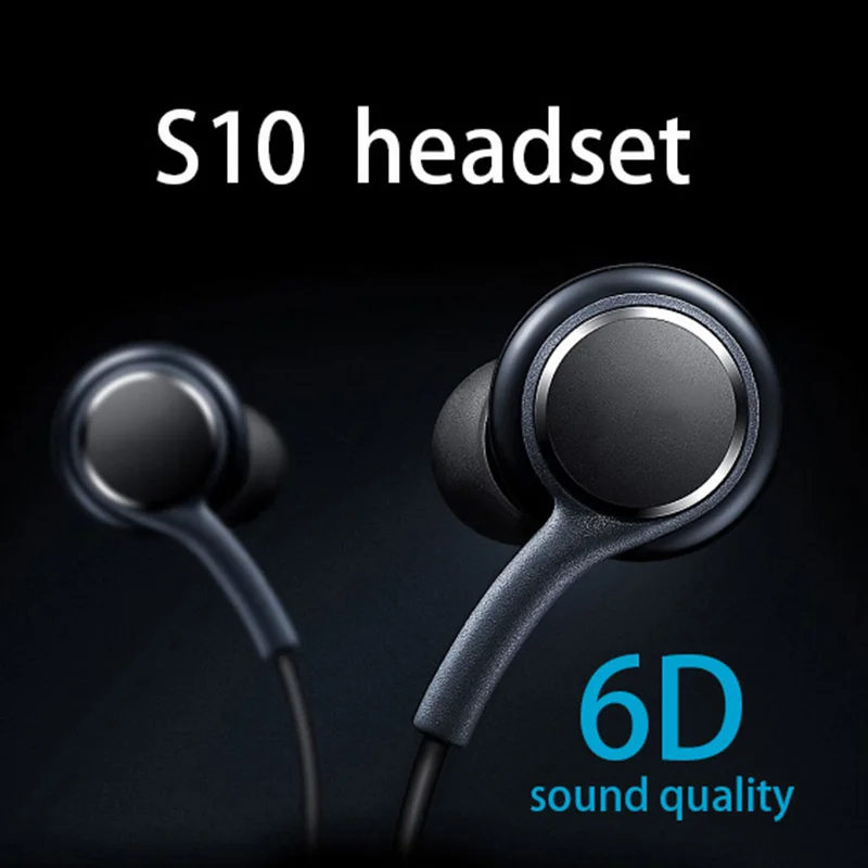 

For Samsung S4 S5 S6 S7 S8 S9 S10 Fresh Version In-Ear with Mic Wire Control for mobile phone Samsung earphones headset 3.5mm