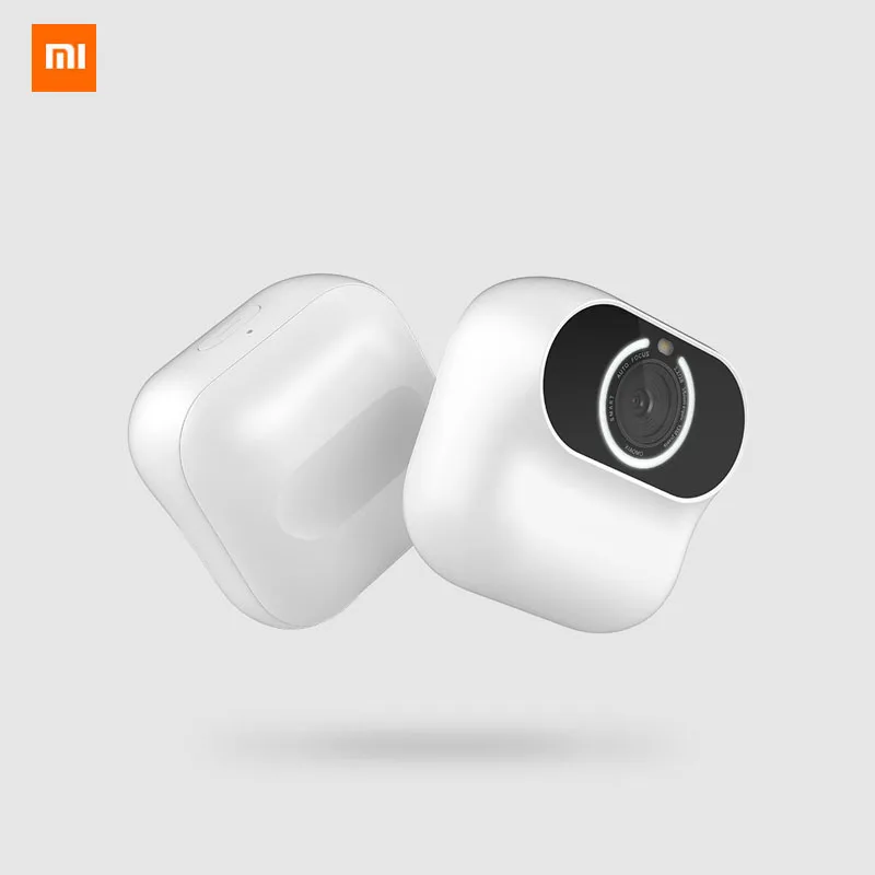

Xiaomi Xiaomo AI Camera Portable Smart Gesture Photo 360 Degree Shooting for Xiaomo App Travel monitor Comcorder Smart Control