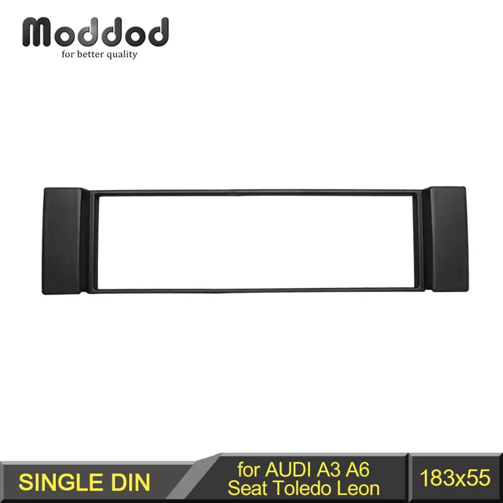 Один Din фасции для Fiat Scudo Audi A3 8L A6 4B сиденье Toledo Leon радио CD DVD стерео панель