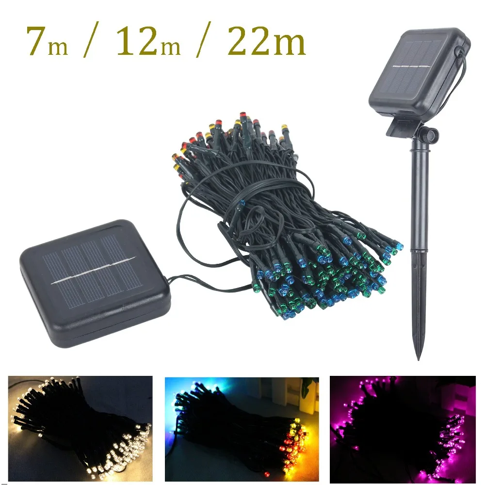 Aliexpress.com : Buy Solar LED String Lights Garlands Christmas Lights Solar fairy Light LED ...
