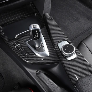 

Carbon Fiber ABS Console Center decorative Trim interior sticker For BMW 3 Series F30 2016-2018 LHD