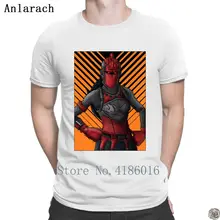 Fortnited Red Knight Skin Drawing t-shirts hip hop Creature Novelty Clothes t shirt for men trendy plus size Spring Classic