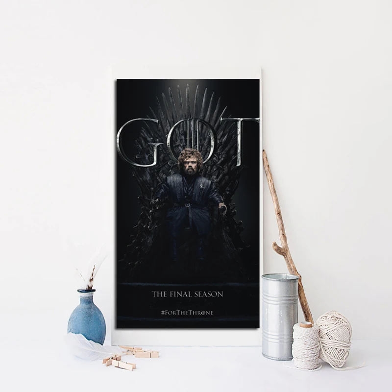 

Tyrion Lannister Game of Thrones Character Canvas Posters Prints Oil Painting Wall Pictures For Bedroom Modern Home Decoration