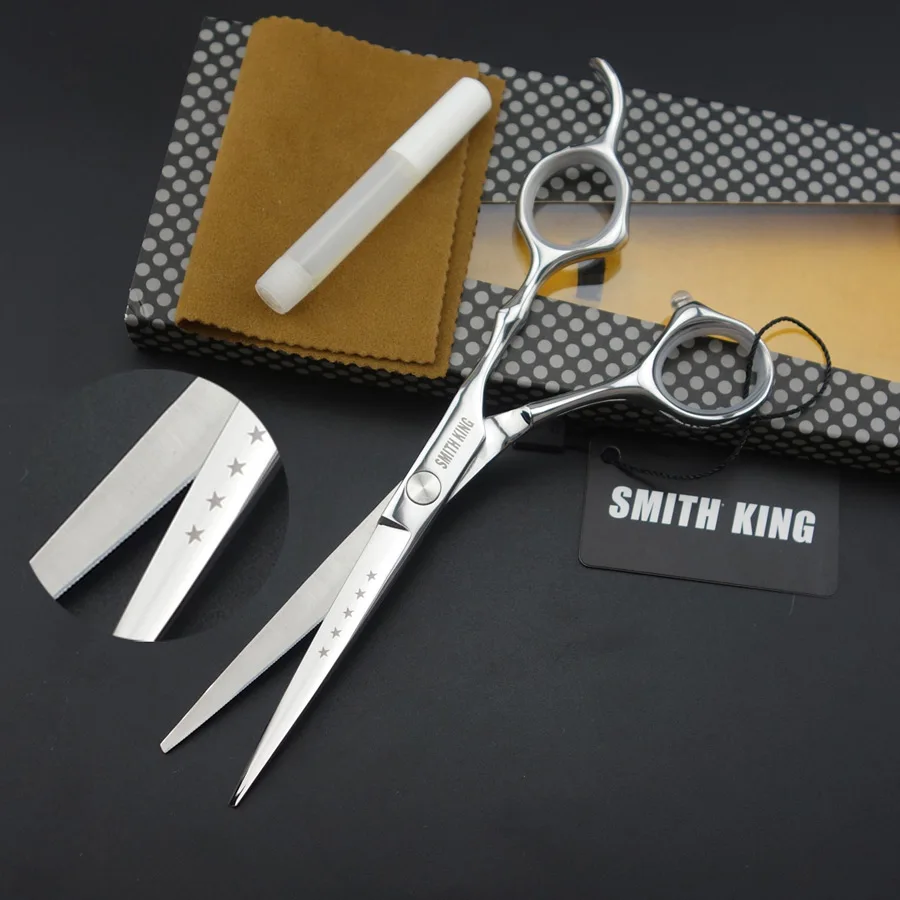 

6 inch / 7 inch Professional Hairdressing scissors/Shears,Laser wire Cutting scissors Fine serrated blade Non-slip design!