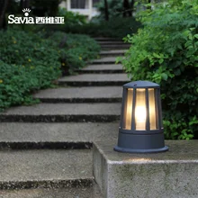 Водонепроницаемый уличный садовый светильник по выгодной цене 20 Вт E27 источник света IP54 современный минималистский для дома и улицы Engineering крыльцо садовые фонари