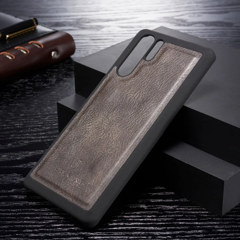 DG. MING защитный 2 в 1 съемный чехол-кошелек для Huawei P20 P30 Pro кожаный 3 слота для карт Магнитный флип-чехол для P20 Lite