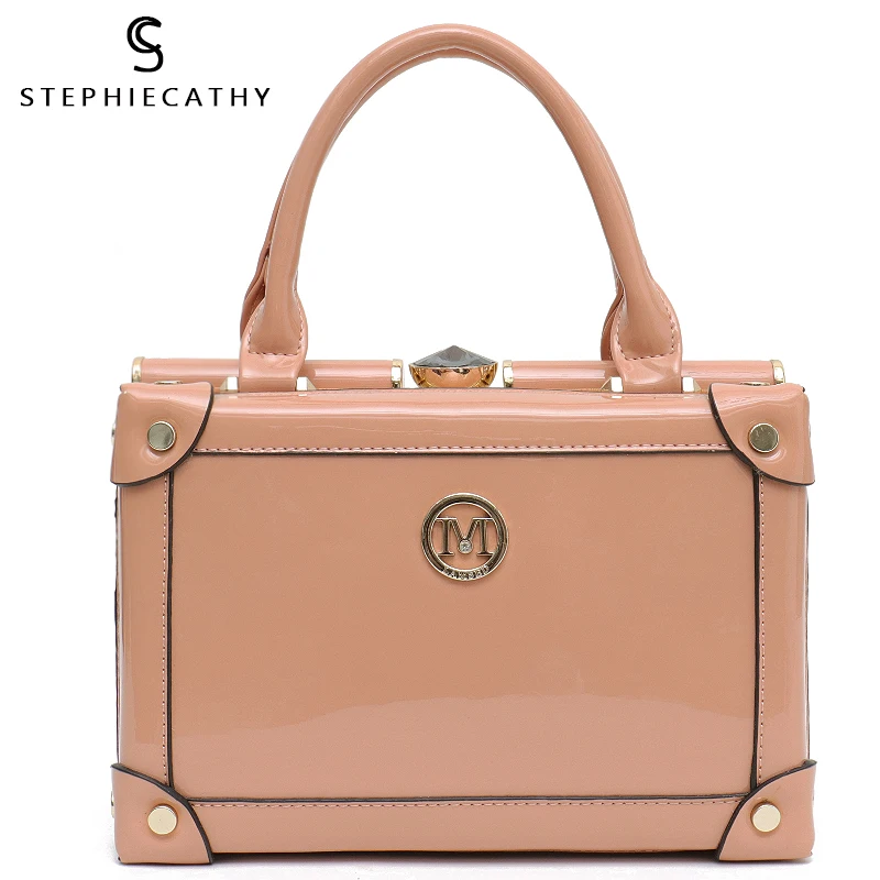 SC النباتي براءات الاختراع والجلود النساء أعلى-حقائب بيد الأزياء رسول حمل حالة مربع حقيبة Femal الإطار المعدني الفاخرة حقيبة يد SC النباتي براءات الاختراع والجلود النساء أعلى-حقائب بيد الأزياء رسول حمل حالة مربع حقيبة Femal الإطار المعدني الفاخرة حقيبة يد