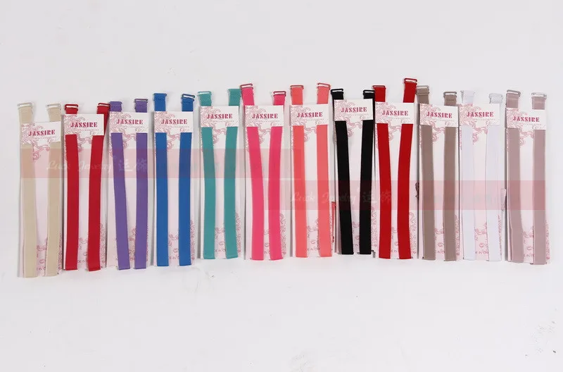 1 5cm Candy color double shoulder adjustable shoulder strap pectoral girdle neon color elastic font b