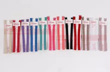 Candy color double-shoulder adjustable shoulder strap pectoral girdle neon color elastic bra strap multicolour 1.5cm underwear