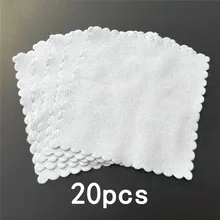 20pcs Cleaning cloths Nano Ceramic Car Glass Coating Microfiber Accessories Lint-Free 10*10cm Polisher Detailing