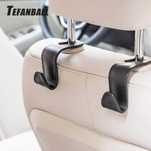 2 шт. универсальные автомобильные крючки спинки сиденья Вешалка Авто органайзер для продуктового багажника пальто кошелек сумка Sundry крючок...(China)