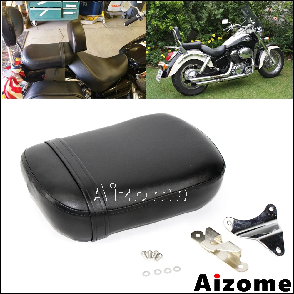 Черная задняя Подушка сиденья мотоцикла для Honda Shadow Spirit VT750 ACE VT750C VT750CD 1998