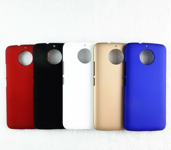 

100pcs/lot Free Shipping New Rubber Matte Hard back Case Cover for Motorola Moto G5S Plus