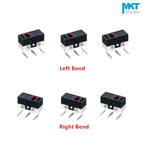 20 штук образец правый угол изгиб 3 булавки микро оснастки-действия переключатель мыши микропереключатель вправо/влево