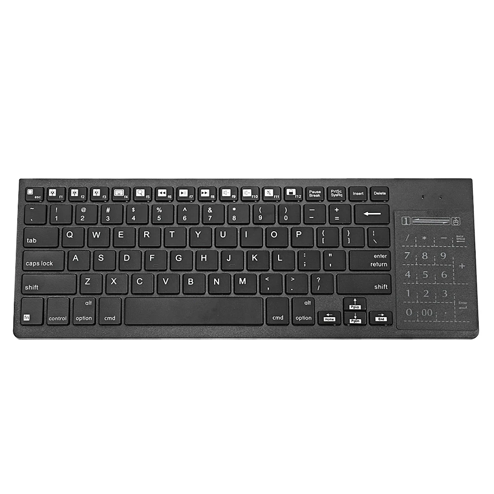 iPazzPort KP 810 35BTT Bluetooth Multi media Backlight Keyboard with Touchpad Mini Air Mouse keyboard for Windows iOS Android|backlight