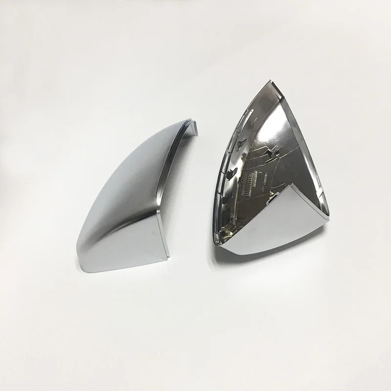 

1:1 Replacement Silver Mirror Caps for Audi TT 8S 2014 up ABS Matt Chrome Car Side Mirror Covers Trim