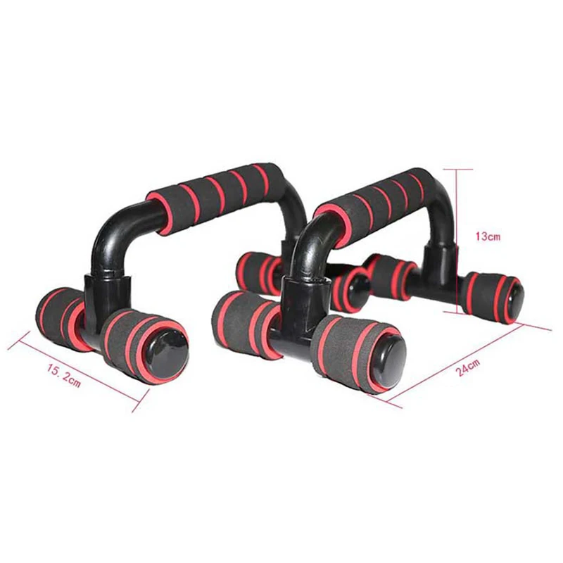 

1 Pair Muscle Training I-type Push-ups Stands Workout Waist & Abdomen Exercise Belly Training Gym Exercise Body Building