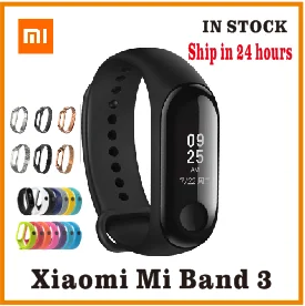 Смарт браслет Xiaomi Mi Band 3 фитнес трекер с пульсометром|Смарт-браслеты| |