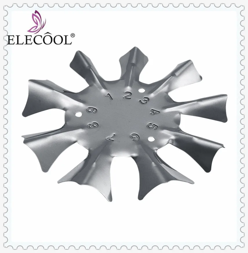 ELECOOL 3 шт. легкие французские наконечники для кромки резчик трафарет Триммер