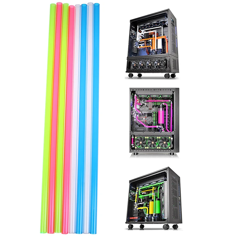10X14mm 500mm Computer Water Cooling Rigid Tube Hard Horse Pipe Water Cooling Rigid Tube For PC Water Cooling System