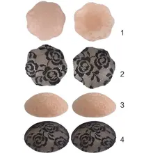 1 пара авто самоклеющиеся быстрый подъем Лента Цветочные лепестки многоразовые трусики Силиконовое сопло бюстгальтер Невидимый коврик для груди для вечерние D