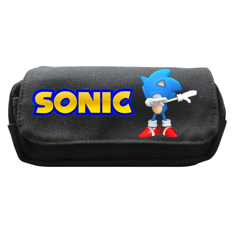 Новый Sonic зубная щётка Карандаш Чехол Дети Мальчики студентов сумки косметички