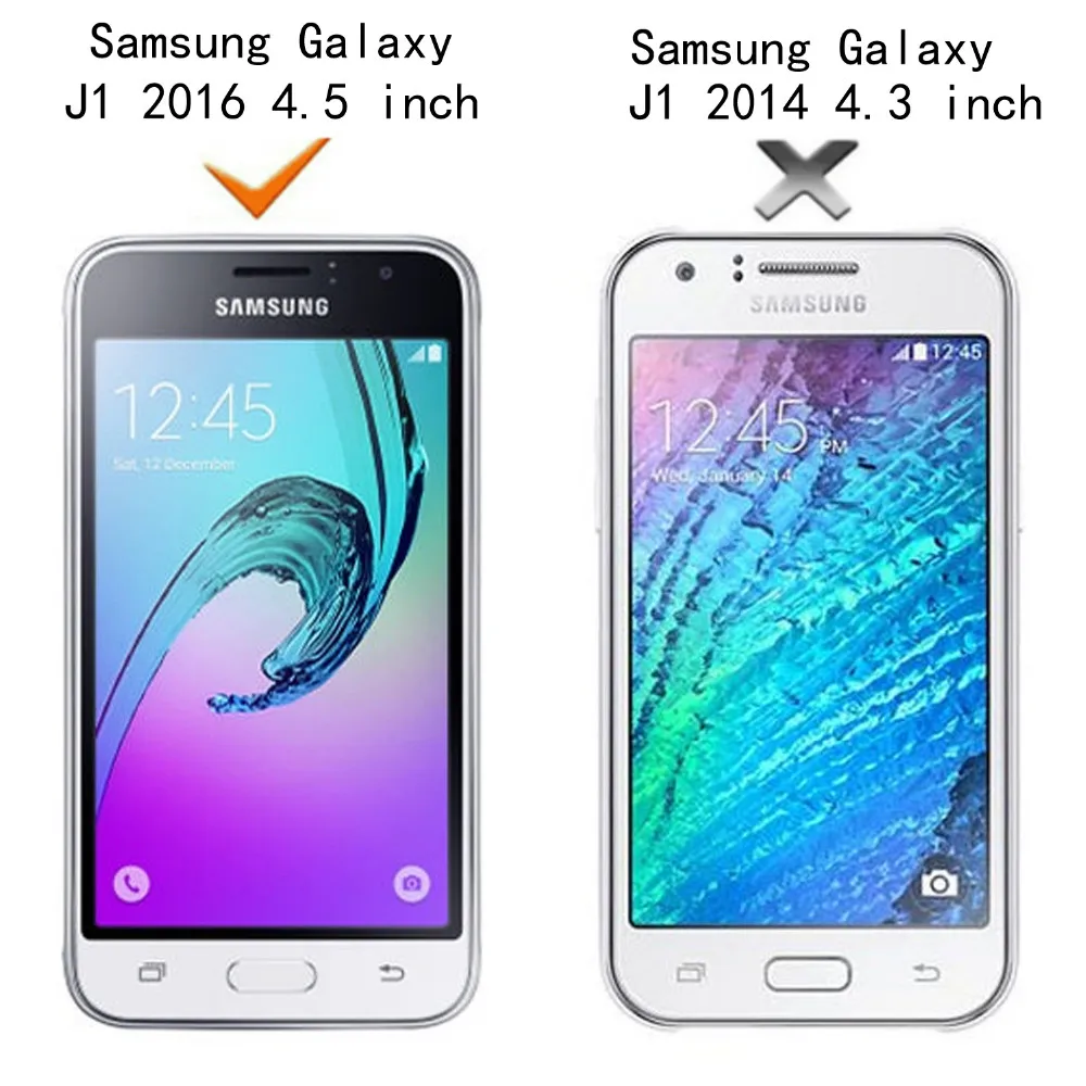 Pu Leather Protective Case For Samsung Galaxy J1 16 J1 J1f 4 5 Inch Cover Protector Shell Stand Function Wallet Flipcase Protective Carrying Case Protective Storage Caseprotective Case Ipod Aliexpress