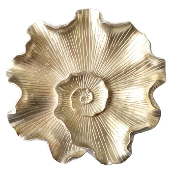 

European Wall Hanging Resin Lotus Leaf Fish Decor Creative Home Decoration Handicrafts Wall Decorative Mural R1449