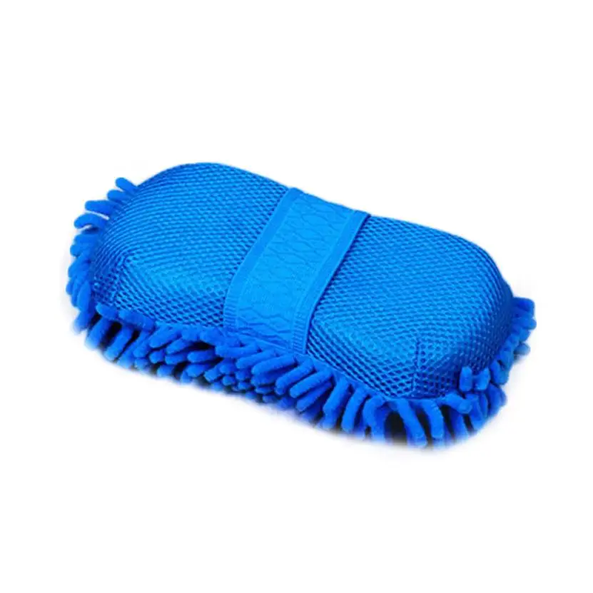 Чистящая перчатка из синели волокна многофункциональное полотенце для рук для использования в качестве губки Прямая#0910