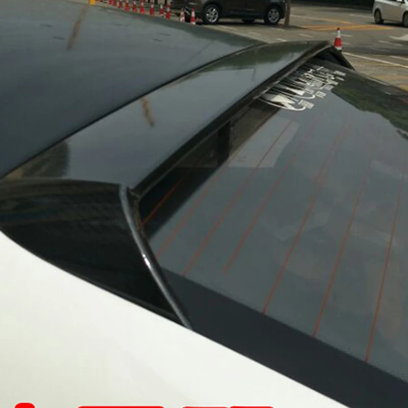 

use for Kia cerato K3 spoiler 2013-2015 cerato K3 roof Spoiler High Quality ABS Material Car Rear Wing Primer Rear Spoiler