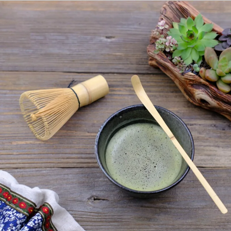 18cm Handmade Bamboo Chashaku Matcha Tea Scoop Retro Japanese Green Tea