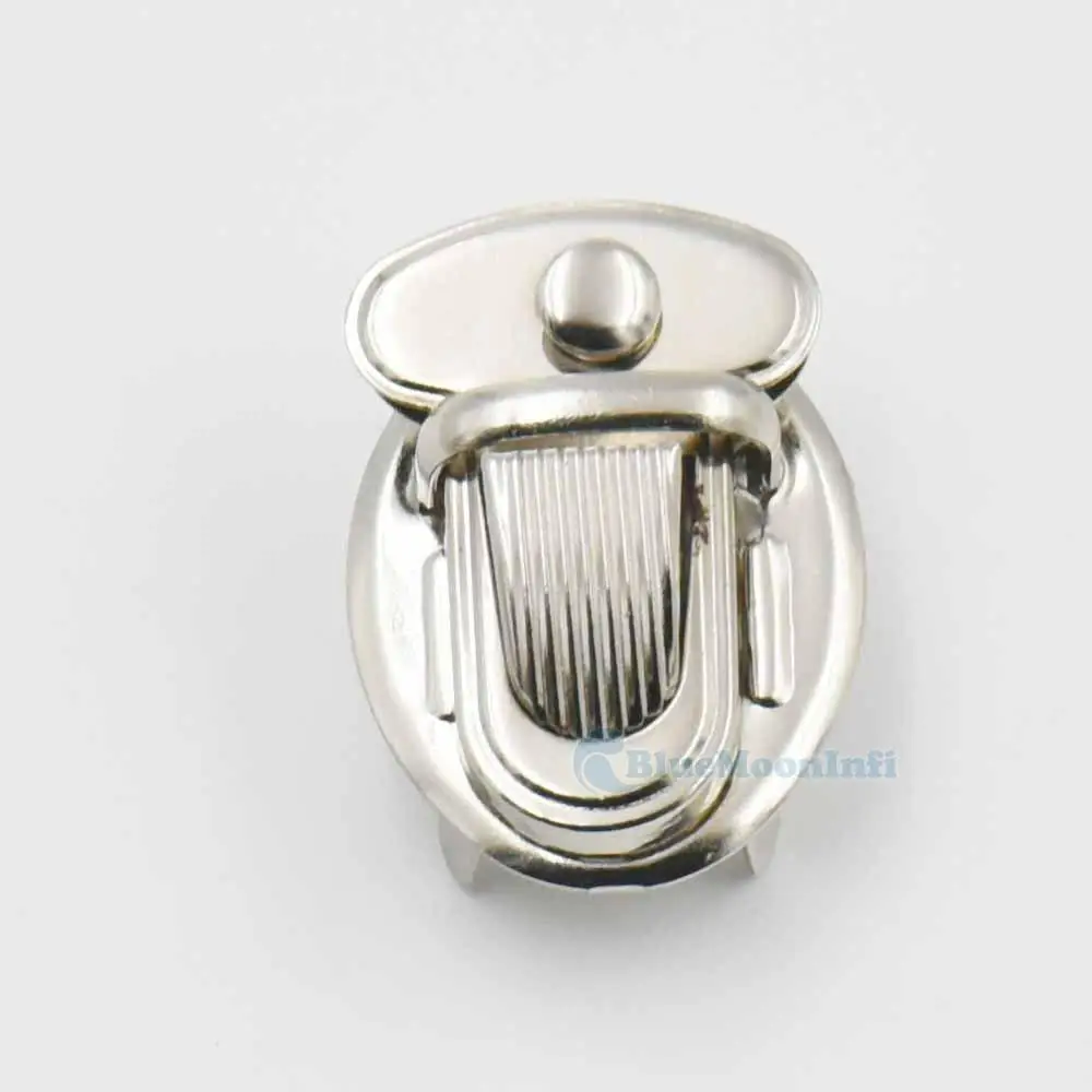 10 Pcs Metal Catch Latch Trunk Button Latch Tuck Lock Use For Handbag