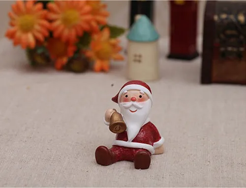free shipping  Christmas figure craft Santa bear elk 8
