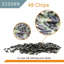 Free shipping 10pcs/lot Wholesale ID48 auto transponder chip Tango Pro Copy ID 48 Car Key Chip 48 grass tube car key