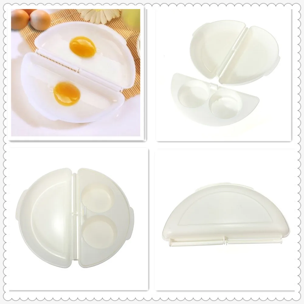Высокое качество, полезные два яйца, микроволновая печь, омлет, плита, кастрюля, Microweavable плита, омлет, яйца, пароварка, домашняя кухня, Прямая поставка